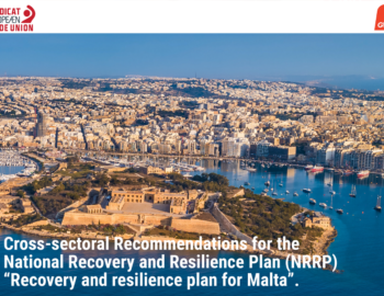 Cross-sectoral Recommendations for the National Recovery and Resilience Plan (NRRP)