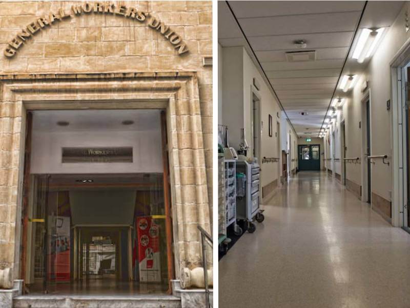 Il lavoro del GWU si è tradotto in migliori condizioni per gli operatori del teatro Mater Dei