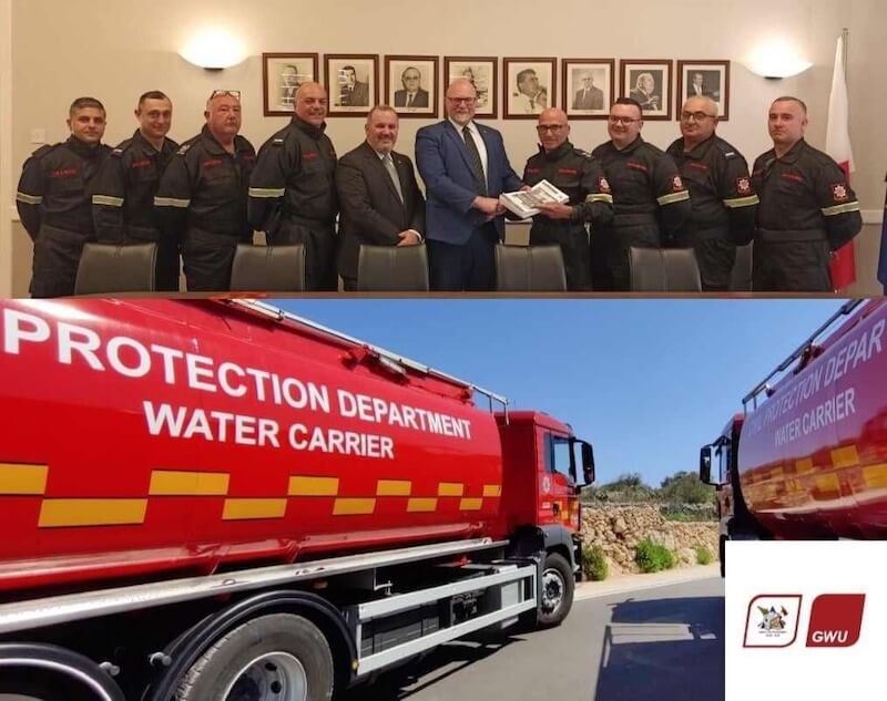 Il GWU insieme al CPU ottengono il principale riconoscimento presso il Dipartimento della Protezione Civile