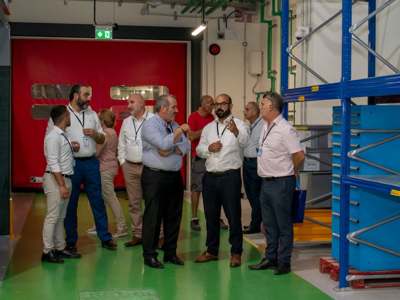 La GWU continua ad incontrare i lavoratori nelle sue visite per l’80° anniversario