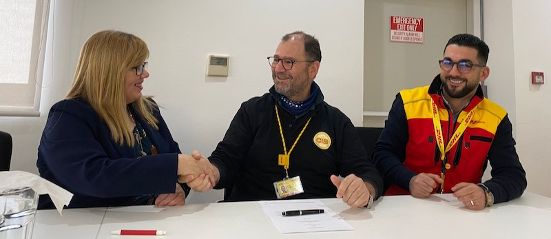 GWU firma un nuovo contratto collettivo di lavoro per DHL dipendenti (Malta)