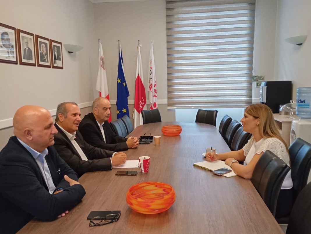 Il-kandidata għal President tal-PL iżżur il-General Workers’ Union