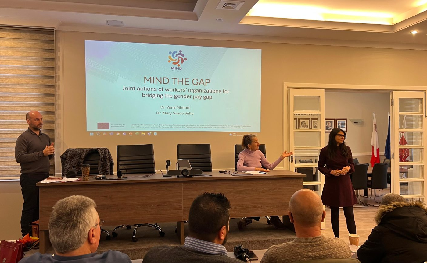 MIND THE GAP- flimkien naħdmu biex negħlbu d-diskrepanza fil-pagi bejn is-sessi (gender pay gap)