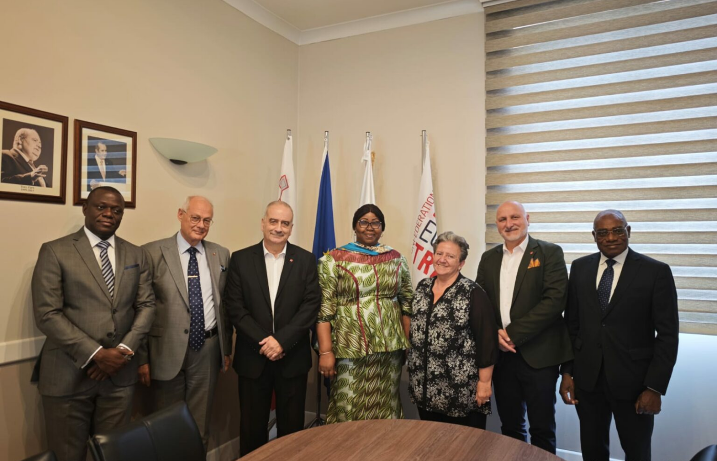 <strong>GWU Meets Ivory Coast Ambassador Nogozene Bakayoko: </strong>