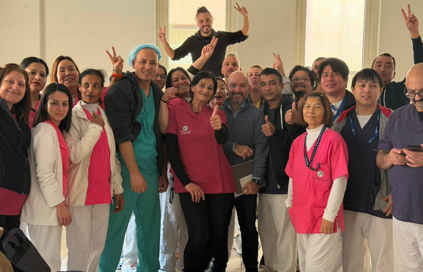 Il-prinċipju ta’ Paga Ugwali għal Xogħol tal-Istess Valur jidħol fis-seħħ għall-ħaddiema ta’ Mediclean JV